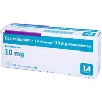 Escitalopram - 1 A Pharma 10 mg Filmtabletten, 50 Stk., 1 A Pharma GmbH