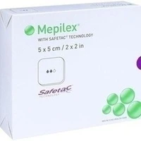 MEPILEX 5x5cm Verband, 5 Stück, Aca Müller/Adag Pharma AG