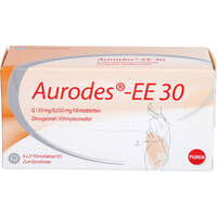 Aurodes-EE 30 0.150 mg / 0.030 mg Filmtabletten, 6x21 st, PUREN Pharma GmbH & Co. KG