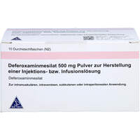 Deferoxaminmesilat 0.5g, 10x7.5 ml, Demo Pharmaceuticals GmbH