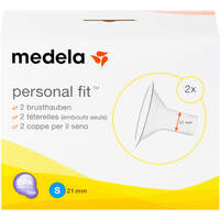 MEDELA Personal Fit Brusthaube Gr.S 2 St, 1 p, Medela Medizintechnik GmbH & Co. Handels KG