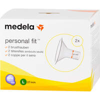 MEDELA Personal Fit Brusthaube Gr.L 2 St, 1 p, Medela Medizintechnik GmbH & Co. Handels KG