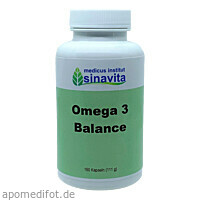 Omega 3 Balance, 160 st, medicus sinavita GmbH