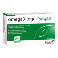 OMEGA 3-Loges vegan Kapseln, 60 Stk., Dr. Loges + Co. GmbH
