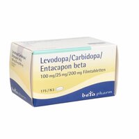 Levodopa/Carbidopa/Entacapon beta 100/25/200mg, 175 st, betapharm Arzneimittel GmbH