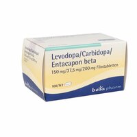 Levodopa/Carbidopa/Entacapon beta 150/37.5/200mg, 100 st, betapharm Arzneimittel GmbH