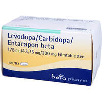 Levodopa/Carbidopa/Entacapon beta 175/43.75/200mg, 100 Stk., betapharm Arzneimittel GmbH