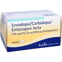 Levodopa/Carbidopa/Entacapon beta 175/43.75/200mg, 100 Stk., betapharm Arzneimittel GmbH
