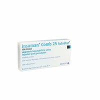 INSUMAN Comb 25 100 I.E./ml SoloStar Fertigpen, 5x3 ml, Axicorp Pharma GmbH