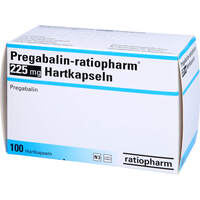 Pregabalin-ratiopharm 225 mg Hartkapseln, 100 st, ratiopharm GmbH