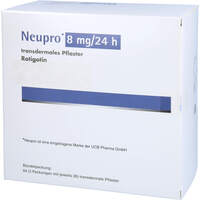 Neupro 8 mg/24 h transdermale Pflaster, 84 st, kohlpharma GmbH