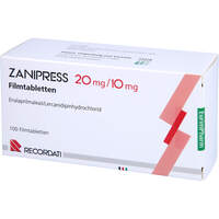 Zanipress 20mg/10mg, 100 st, Eurimpharm Arzneimittel GmbH