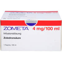 Zometa 4mg/100ml Infusionslösung, 1 st, kohlpharma GmbH