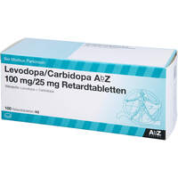 Levodopa/Carbidopa AbZ 100/25 mg Retardtabletten, 100 st, Abz Pharma GmbH