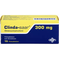 Clinda-saar 300mg Filmtablette, 15 Stk., Mip Pharma GmbH