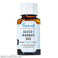 Naturafit Glucomannan 500, 60 Stk., Naturafit GmbH