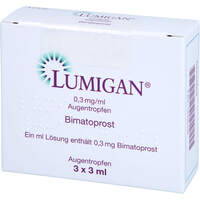 Lumigan 0.3mg/ml Augentropfen, 3x3 ml, Axicorp Pharma GmbH