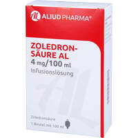 ZOLEDRONSAEURE AL4MG/100ML, 1 st, Aliud Pharma GmbH