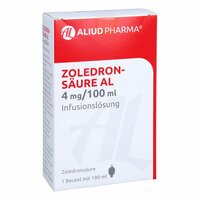 ZOLEDRONSAEURE AL4MG/100ML, 1 st, Aliud Pharma GmbH