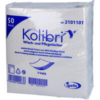 Kolibri Wisch- & Pflegetuch 32x33cm 3-lagig, 50 st, Igefa Handelsgesellschaft Mbh&Co. KG