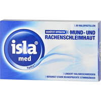 ISLA MED hydro+ Pastillen, 20 st, Engelhard Arzneimittel GmbH & Co. KG