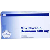 Moxifloxacin Heumann 400 mg Filmtabletten, 5 Stk., Heumann Pharma GmbH & Co. Generica KG