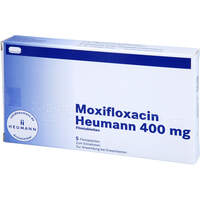 Moxifloxacin Heumann 400 mg Filmtabletten, 5 Stk., Heumann Pharma GmbH & Co. Generica KG