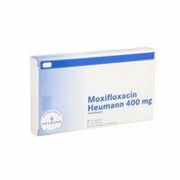 Moxifloxacin Heumann 400 mg Filmtabletten, 5 ST, Heumann Pharma GmbH & Co. Generica KG