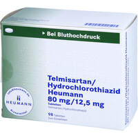 Telmisartan/Hydrochlorothiazid Heu 80mg/12.5mg Tab, 98 st, Heumann Pharma GmbH & Co. Generica KG