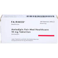 Amlodipin Fair-Med Healthcare 10 mg Tablettem, 100 st, Aristo Pharma GmbH