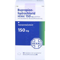 Bupropionhydrochlorid HEXAL 150 mg Tabletten, 90 st, HEXAL AG