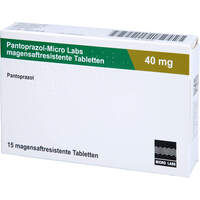 Pantoprazol-Micro Labs 40 mg, 15 Stk., Micro Labs GmbH