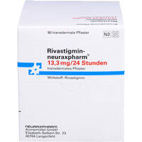 Rivastigmin-neuraxpharm 13.3 mg/24Std Pflaster, 90 st, neuraxpharm Arzneimittel GmbH