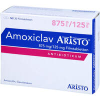 Amoxiclav Aristo 875/125mg Filmtabletten, 20 st, Aristo Pharma GmbH