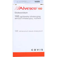 ALVESCO 160 ug 120 Hub Dosieraerosol, 1 st, Aca Müller/Adag Pharma AG