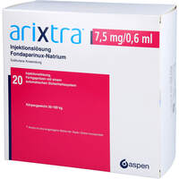 Arixtra 7.5 mg/0.6 ml Inj.-Lsg. Fertigspritze, 20x0,6 ml, kohlpharma GmbH