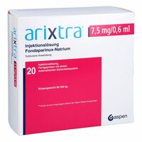Arixtra 7.5 mg/0.6 ml Inj.-Lsg. Fertigspritze, 20x0,6 ml, kohlpharma GmbH