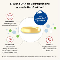 Doppelherz Omega-3 1400, 120 st, Queisser Pharma GmbH & Co. KG