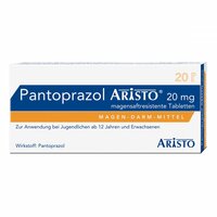 Pantoprazol Aristo 20mg magensaftresistente Tabl., 25 st, Aristo Pharma GmbH