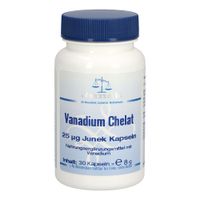 Vanadium Chelat 25ug Junek Kapseln, 30 st, Bios Medical Services