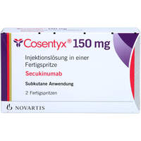 Cosentyx Fertigspritze 150mg Inj.Lsg.i.e.Fertigspr, 2 st, Novartis Pharma GmbH