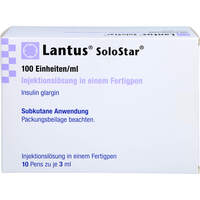 Lantus 100 E/ml SoloStar Fertigpen, 10x3 ml, Axicorp Pharma GmbH