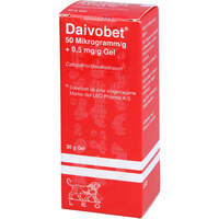 Daivobet 50 Mikrogramm/g + 0.5 mg/g Gel, 30 g, kohlpharma GmbH