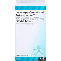 Levodopa/Carbidopa/Entacapon AbZ 100/25/200mg, 100 Stk., Abz Pharma GmbH