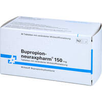 Bupropion-neuraxpharm 150mg Tab.m.ver&auml;nd.Wst.-Frs., 30 Stk., neuraxpharm Arzneimittel GmbH