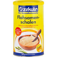 ZIRKULIN Flohsamenschalen, 250 g, DISTRICON GmbH