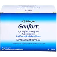 Ganfort 0.3 mg/ml + 5mg/ml ATR in Einzeldosisbeh., 90x0.4 ml, kohlpharma GmbH