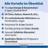 Dr. Jacob's Lactirelle Milchs&auml;ure-Cassis-Konzentrat Eisen, 100 ml, Dr. Jacob's Medical GmbH