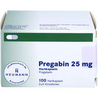 Pregabin 25mg Hartkapseln, 100 st, Heumann Pharma GmbH & Co. Generica KG