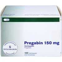 Pregabin 150mg Hartkapseln, 100 st, Heumann Pharma GmbH & Co. Generica KG
